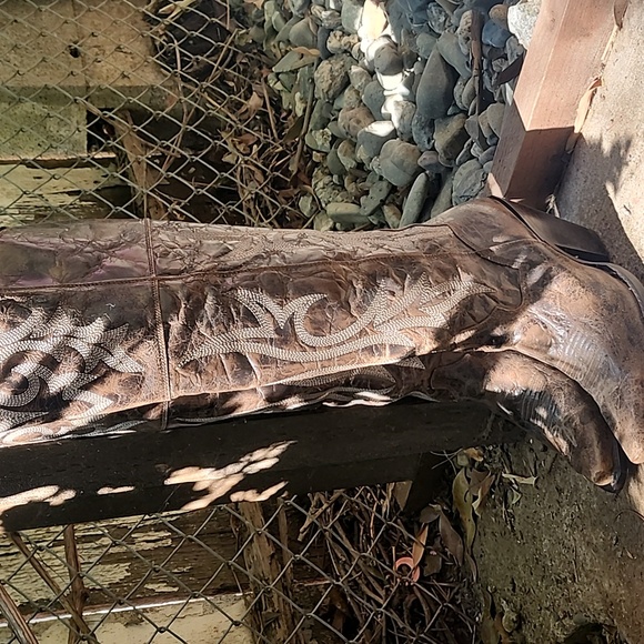 Dan Post knee high boots - Picture 4 of 4